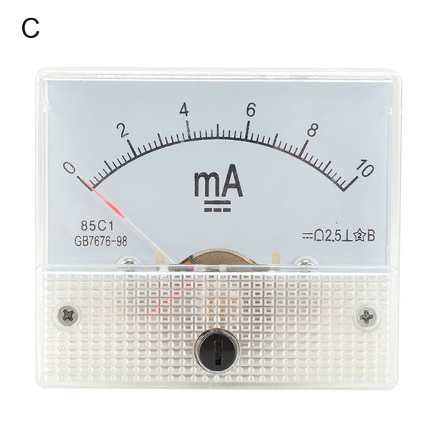 85c1 High Precision DC Pointer Ammeter measuring instrument gadget High Quality